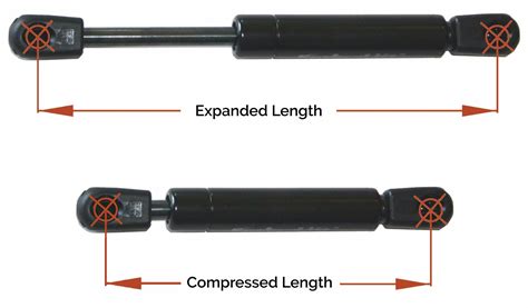 7 gas strut|extended metric gas struts.